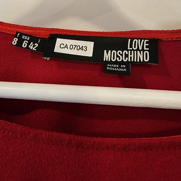Love Moschino Sheath with Zippered Shoulders - Picture 4 of 10